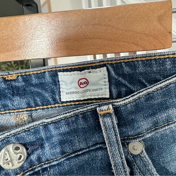 Adriano Goldschmied AG Stilt Cigarette Jean 31R Distressed - Picture 13 of 14